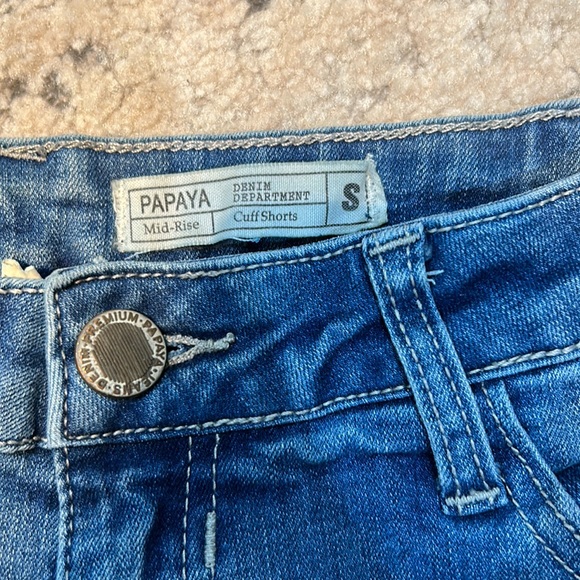 Dark blue short shorts - Picture 3 of 3